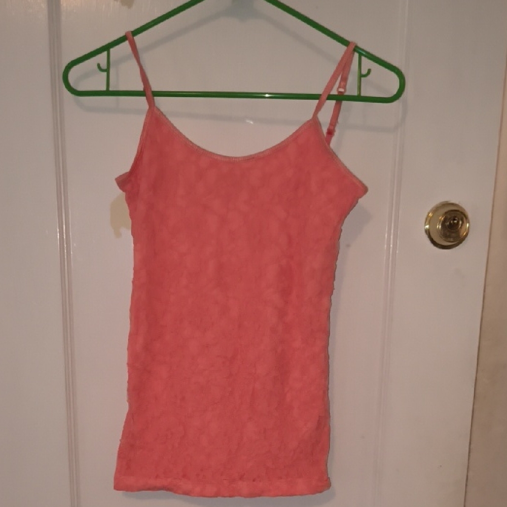 Code | Elegant Lace Camisole in Pink